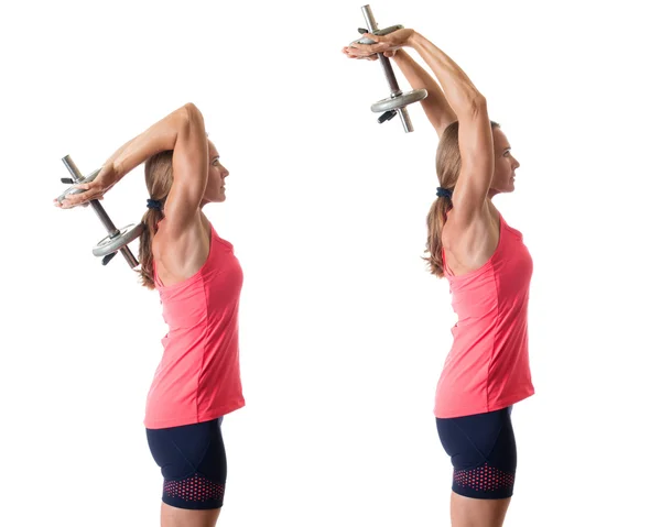 Triceps Extension — Stock Photo, Image