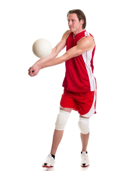 Joueur de volleyball masculin — Photo