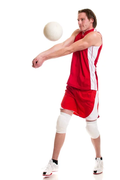 Mannelijke volleyballer — Stockfoto