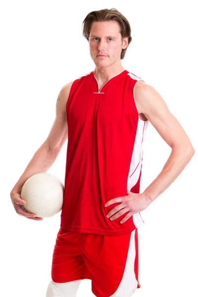 Jugador masculino de voleibol — Foto de Stock