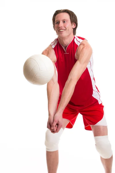 Männer-Volleyballspieler — Stockfoto
