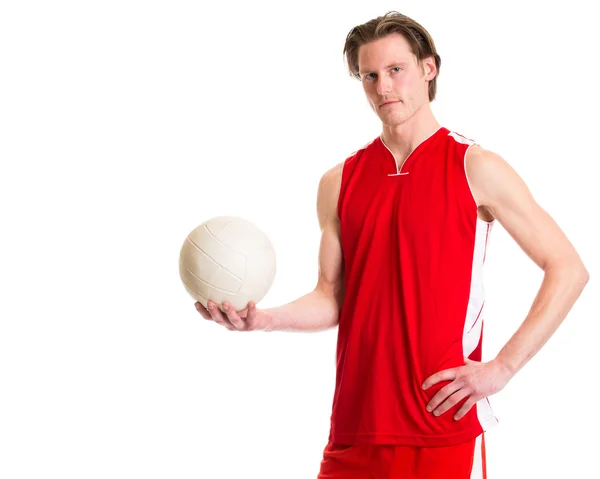 Jugador masculino de voleibol — Foto de Stock