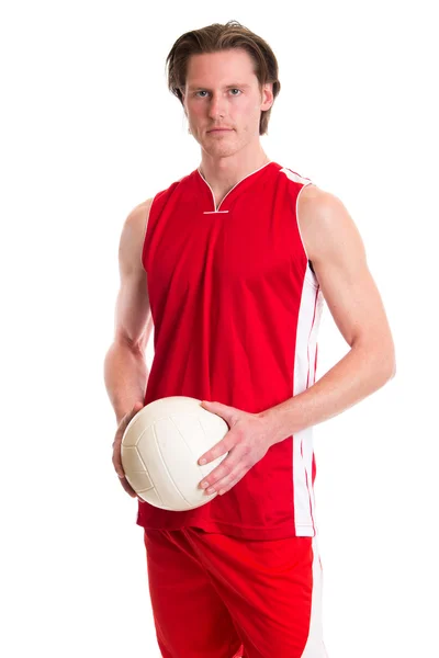 男子排球运动员 — 图库照片