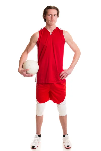 Männer-Volleyballspieler — Stockfoto