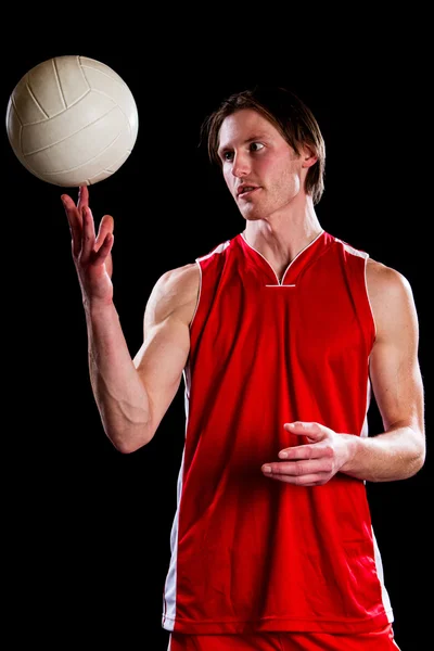 Joueur de volleyball masculin — Photo