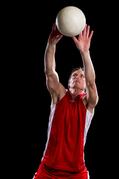 Joueur de volleyball masculin — Photo