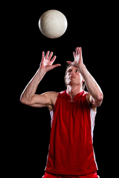 Joueur de volleyball masculin — Photo