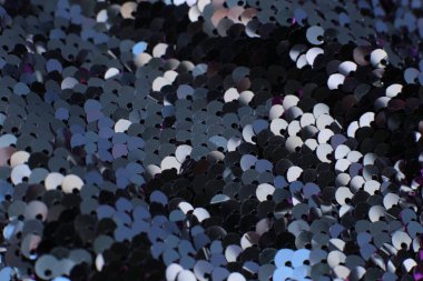 Birçok pulun parlayan makro arkaplanı