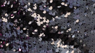 Birçok pulun parlayan makro arkaplanı