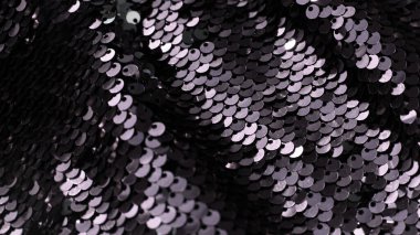 Birçok pulun parlayan makro arkaplanı