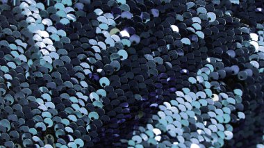 Birçok pulun parlayan makro arkaplanı