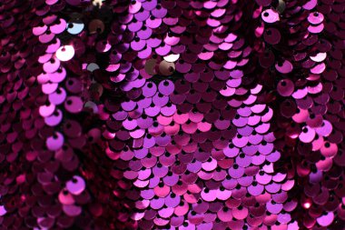 Birçok pulun parlayan makro arkaplanı