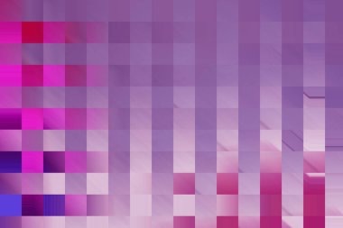 Parlak fuşya arka planı, modaya uygun pembe illüstrasyon, mor taslak