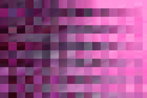 Luminoso Sfondo Fucsia Trendy Illustrazione Rosa Contorno Viola Perlayout — Foto Stock