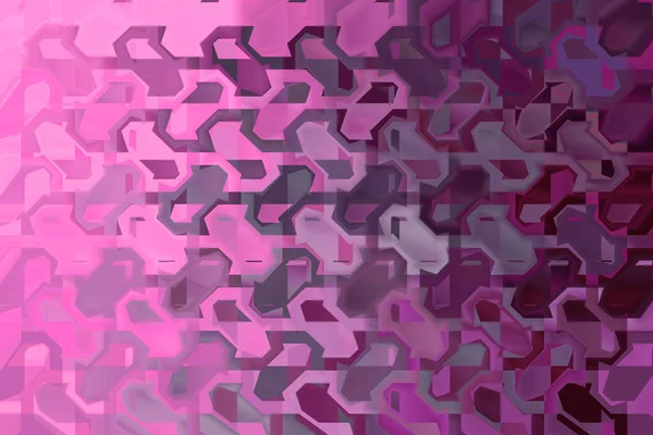 Bright Fuchsia Background Trendy Pink Illustration Purple Outline Forlayout — Stock Photo, Image