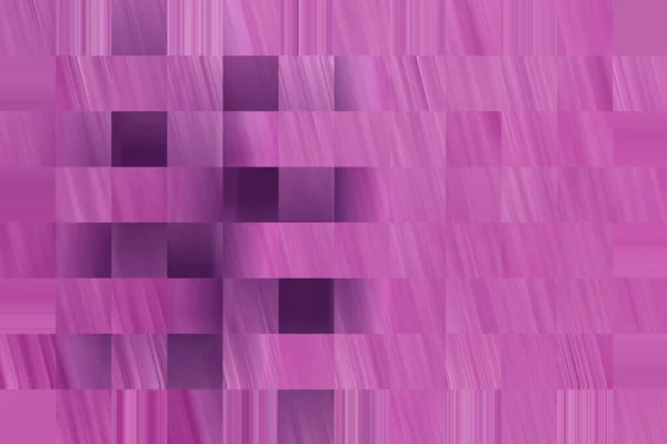 Luminoso Sfondo Fucsia Trendy Illustrazione Rosa Contorno Viola Perlayout — Foto Stock
