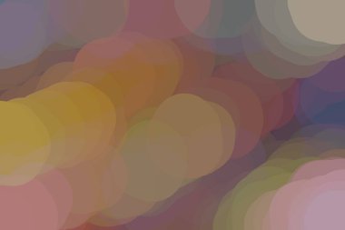 Bulanık efektli çok renkli arkaplan soyut parlak illüstrasyon