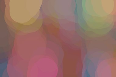 Bulanık efektli çok renkli arkaplan soyut parlak illüstrasyon