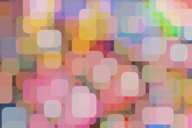 Bulanık efektli çok renkli arkaplan soyut parlak illüstrasyon