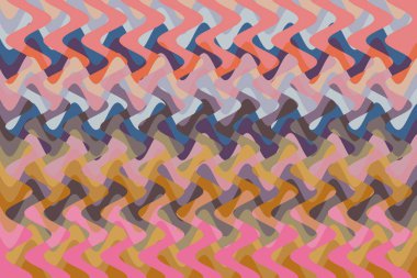 Bulanık efektli çok renkli arkaplan soyut parlak illüstrasyon