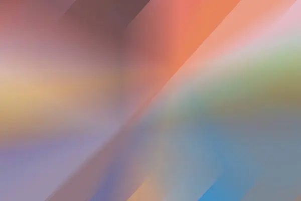 Sfondo Saturo Multicolore Con Effetto Sfocatura Illustrazione Luminosa Astratta — Foto Stock