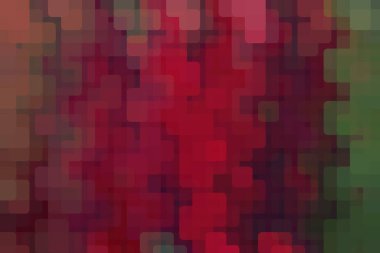 Yeşil ve pembe çizimler soyut arkaplan