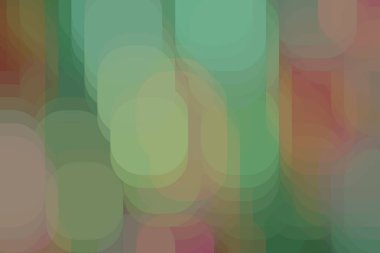 Yeşil ve pembe çizimler soyut arkaplan