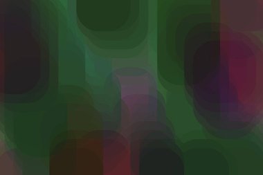 Yeşil ve pembe çizimler soyut arkaplan