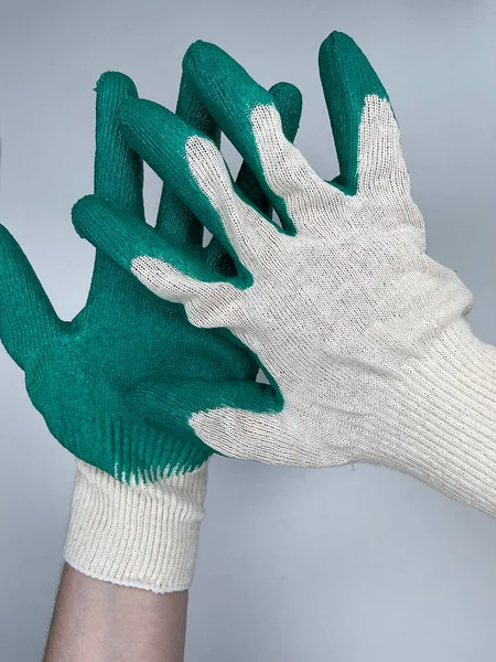 修理や家庭のための作業庭の手袋 — ストック写真
