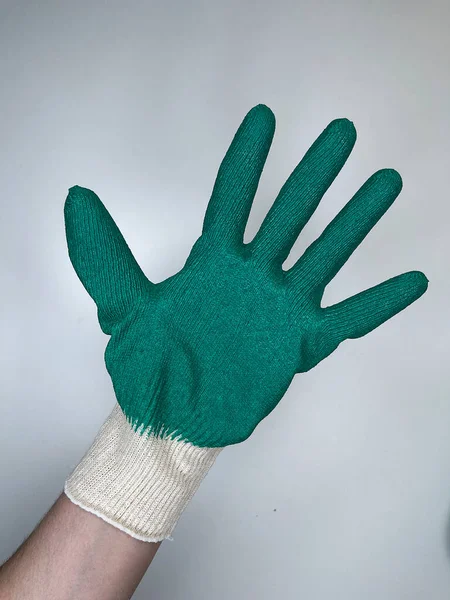 修理和家庭用工作花园手套 — 图库照片