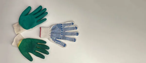 Guantes Jardín Trabajo Para Reparación Hogar — Foto de Stock