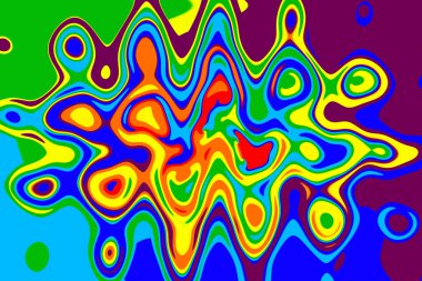 trend parlak gökkuşağı arkaplanı ilginç doku ana hatları çok renkli