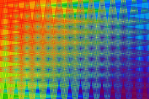 Modny Jasny Tęcza Tło Ciekawe Tekstury Zarys Wielobarwny — Zdjęcie stockowe