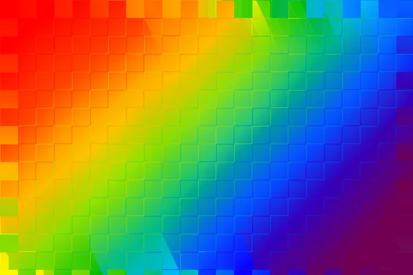 Trendy Brillante Arco Iris Fondo Textura Interesante Contorno Multicolor — Foto de Stock