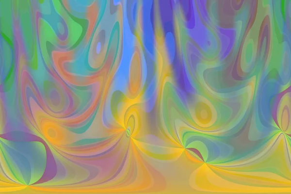 Trendy Luminoso Arcobaleno Sfondo Interessante Trama Contorno Multicolore — Foto Stock