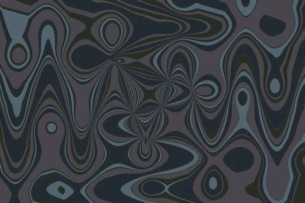 Fond Noir Brillant Tendance Texture Intéressante Contour Sombre Multicolore — Photo