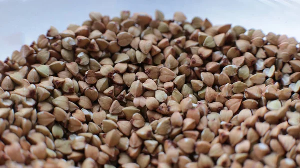 Macro View Buckwheat Super Food — Stock Photo, Image