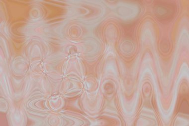 Yeni moda turuncu arka plan çok renkli tasarım için hassas bej ana hatları. Pastel şeftali rengi açık arkaplanı yazdır.