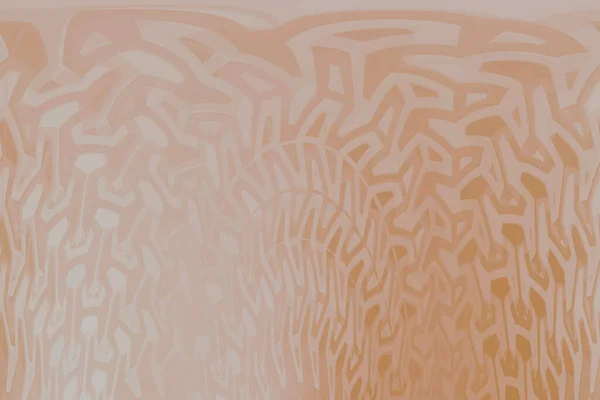 새로운 유행하는 주황색 다색적 경향은 배치를 베이지 윤곽이다 파스텔 복숭아는 — 스톡 사진