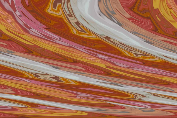 Новый Модный Оранжевый Фон Многоцветный Тренд Тонкий Бежевый Контур Компоновки — стоковое фото