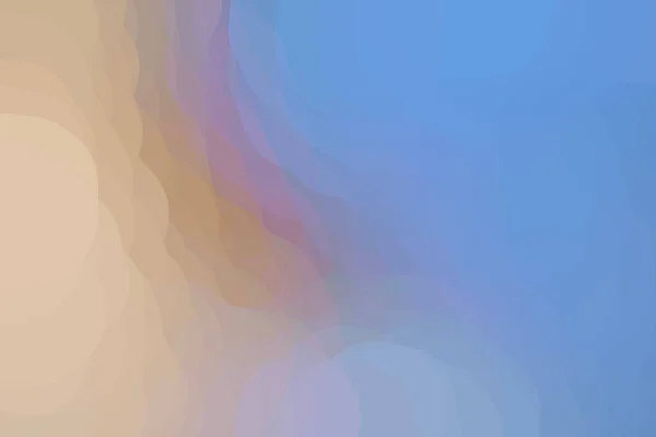 Leuchtend Blauer Trendiger Hintergrund Nude Skizze Verschiedenen Pastelltönen — Stockfoto