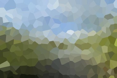 parlak mavi renkli arka plan, açık ana hat farklı pastel gölge, yeşil gradyan bulanık alan