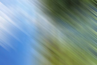 parlak mavi renkli arka plan, açık ana hat farklı pastel gölge, yeşil gradyan bulanık alan