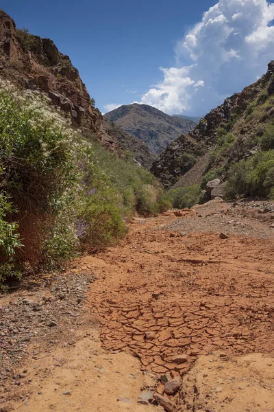 Orge Sandy Desert Red Canyon Konorchek Kyrgyzstan — Stock Photo, Image