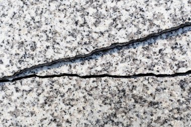 Çatlak, arkaplan, doku içeren granit yüzey