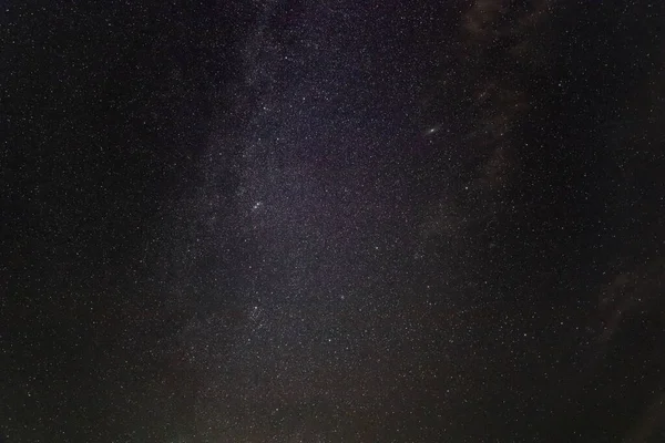 Σκοτεινός Νυχτερινός Ουρανός Γαλακτώδη Τρόπο Και Εκατομμύρια Αστέρια — Φωτογραφία Αρχείου