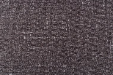 Koyu kahverengi renkli, keten desenli yoğun döşeme kumaşının pürüzsüz yüzeyi, arka plan