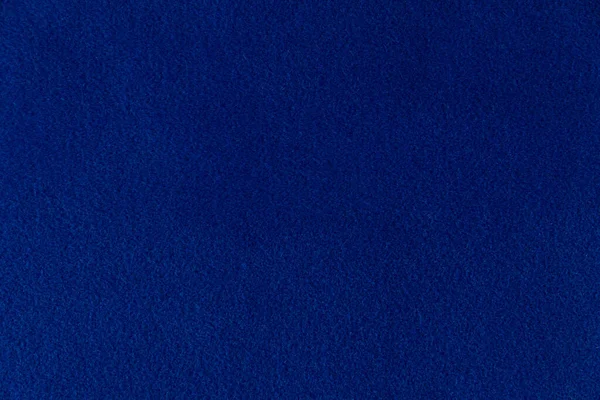 Hladký Povrch Tmavě Modrého Fleece Pozadí Textura — Stock fotografie