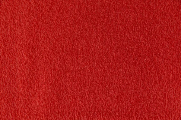 Permukaan Halus Bulu Merah Cerah Latar Belakang Tekstur — Stok Foto