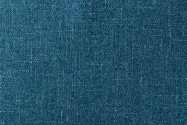 Permukaan Kain Pelapis Padat Berwarna Biru Dengan Tekstur Linen Latar — Stok Foto
